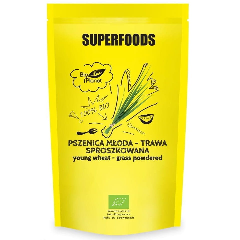 Junger Weizen - Graspulver BIO 150 g - BIO PLANET