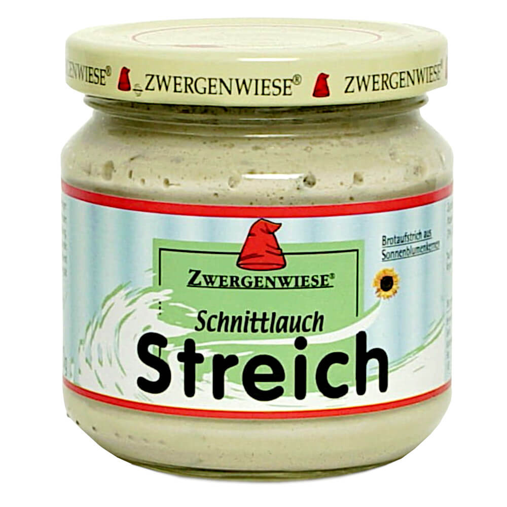 Sonnenblumenpaste mit Schnittlauch glutenfrei BIO 180 g - ZWERGENWIESE