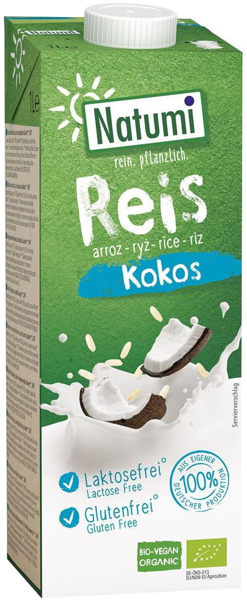 BIO Reis- und Kokosgetränk 1000ml NATUMI Hover Image