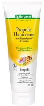 Gesichtscreme mit Propolis von BERGLAND in 100 ml, cremige Textur und natürliche Pflege für die Haut.