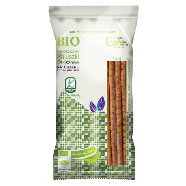 Dinkel Vollkorn Sticks mit Topinambur BIO 150g - ENVOY Hover Image