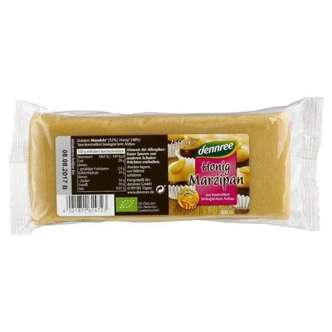 Marzipan mit Honig BIO 250 g - DENNREE