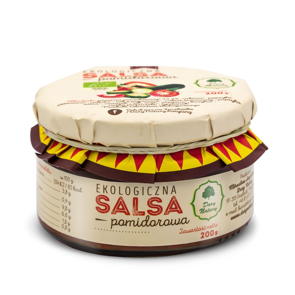 Tomatensalsa BIO 200 g - GESCHENKE DER NATUR