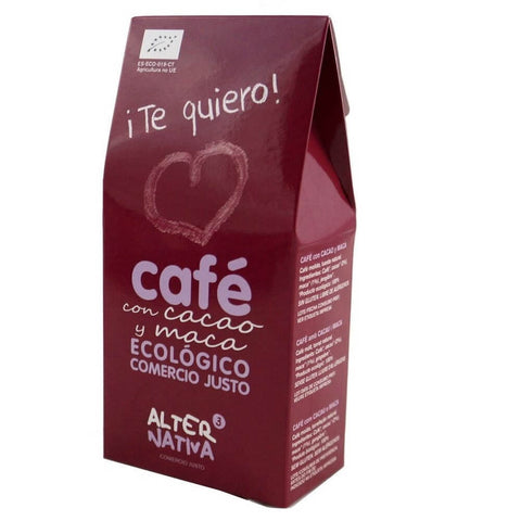 Gemahlener Kaffee mit Kakao und Maca BIO 125 g - ALTERNATIVA
