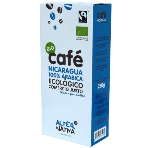 Gemahlener Kaffee Nicaragua fair gehandelt BIO 250 g - ALTERNATIVA