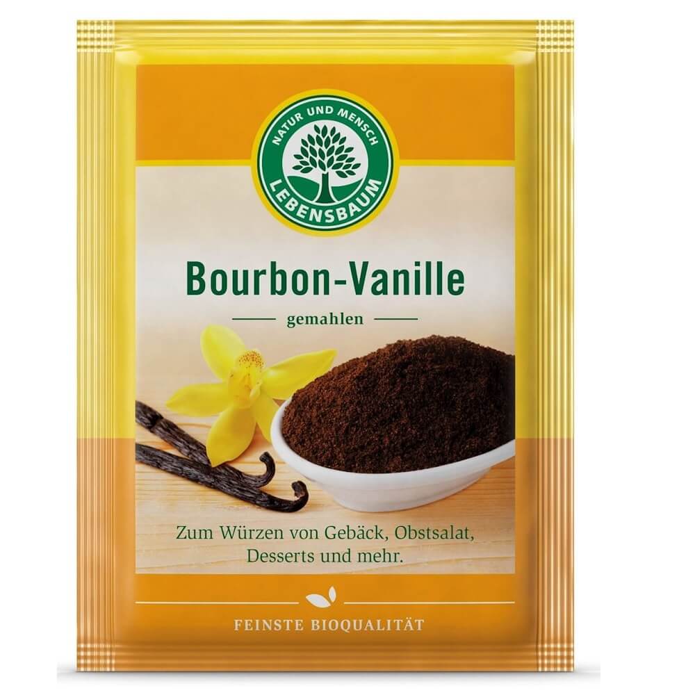 Gemahlene Bourbon-Vanille BIO 5 g - LEBENSBAUM 主图