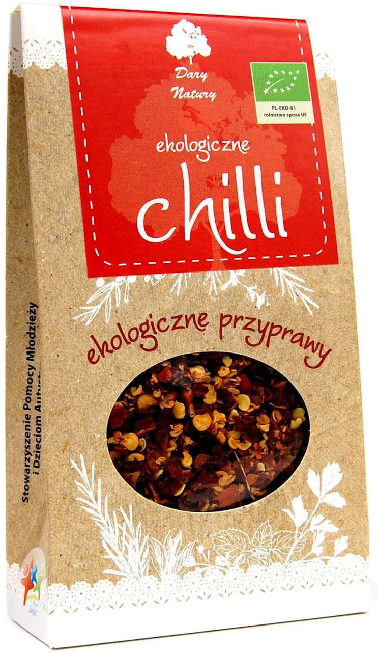 Chili BIO 30 g - GESCHENKE DER NATUR