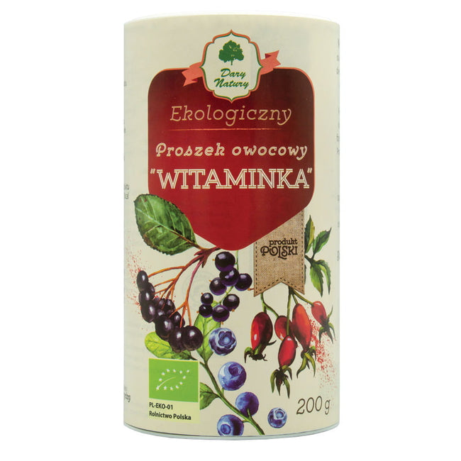Fruchtvitaminpulver BIO 200 g - GESCHENKE DER NATUR Hover Image