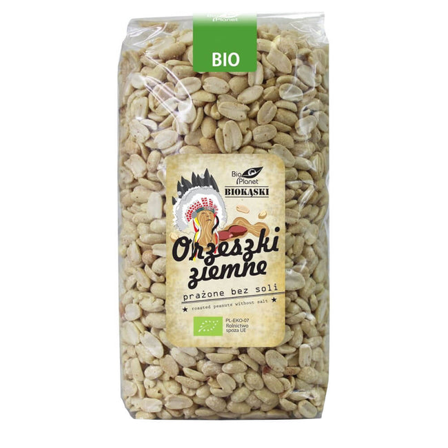 Geröstete Erdnüsse ohne Salz BIO 1 kg - BIO PLANET Hover Image