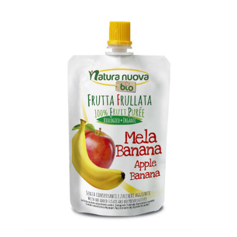 Apfel-Bananen-Püree BIO 100 g - NATURA NUOVA