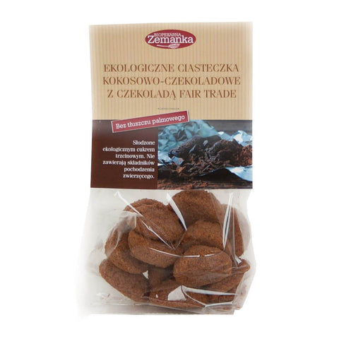 Kokos- und Schokoladenkekse BIO 100 g ZEMANKA