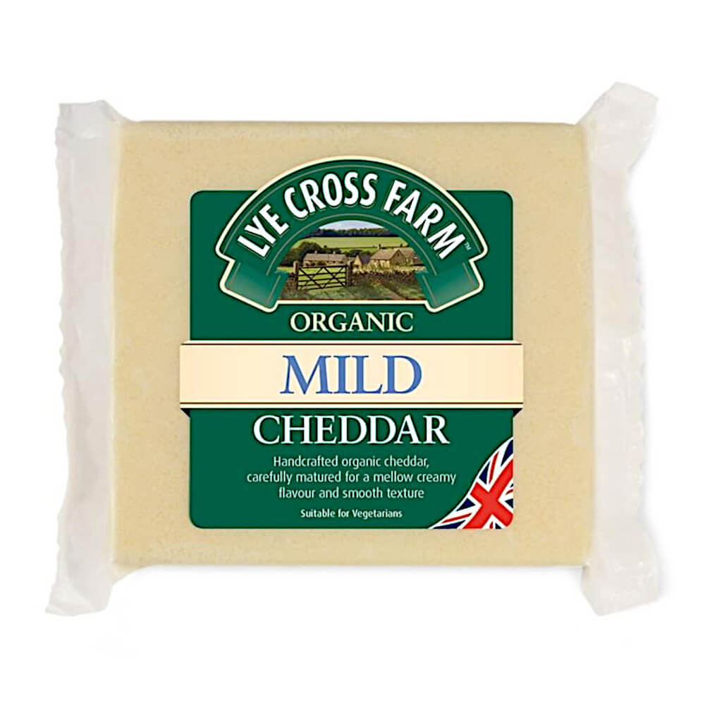 Milder Cheddar-Käse für 3 - 5 Monate BIO 200 g LYE CROSS FARM Main image