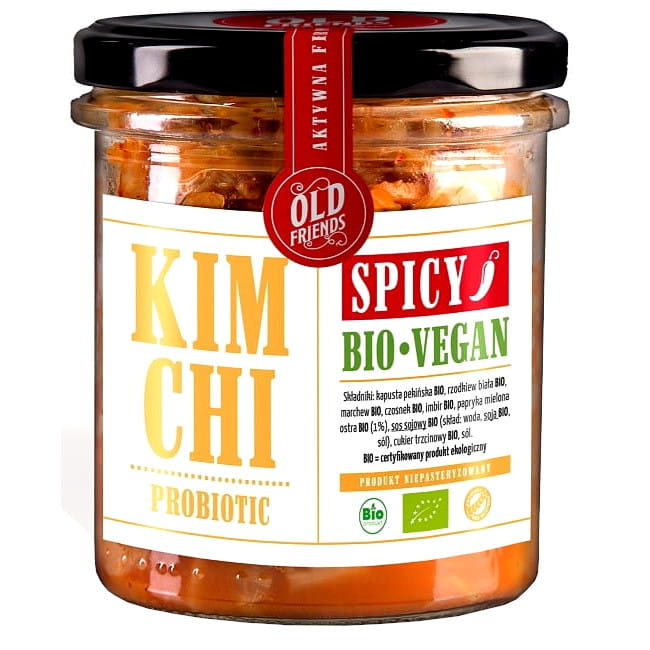 Kimchi vegan scharf BIO 300 g - ALTE FREUNDE