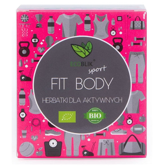 Bio Fit Body Tee ECOBLIK, vegetarische Proteinriegel in 20 x 2 g Packung, mit natürlichen Inhaltsstoffen, ideal für eine gesunde Ernährung