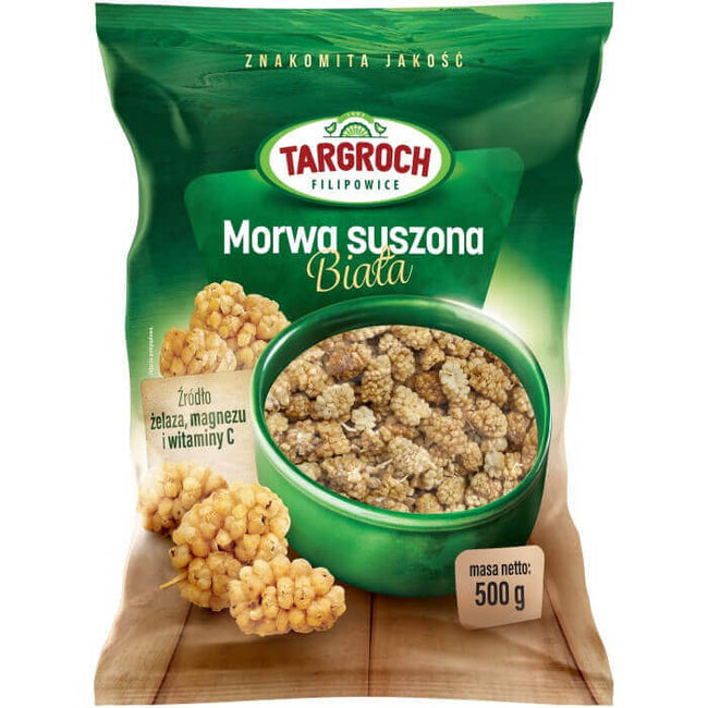 Getrocknete weiße Maulbeere 500g TARGROCH Hover Image