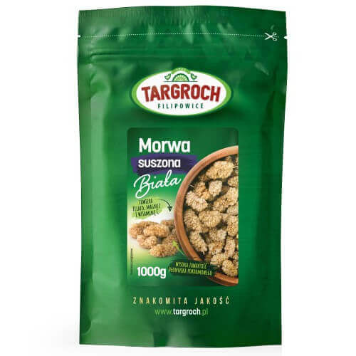 Getrocknete weiße Maulbeere 1000g TARGROCH Hover Image