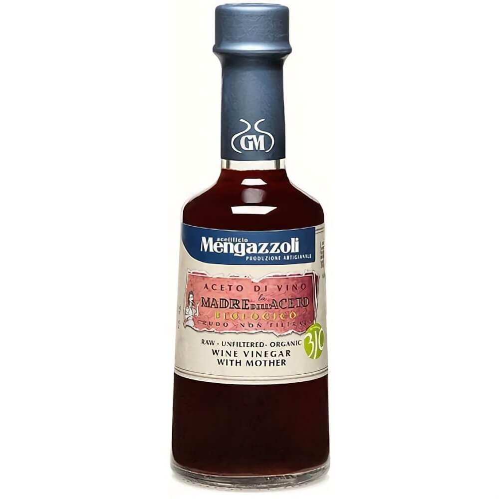 Rotweinessig ungefiltert BIO 250 ml - MENGAZZOLI