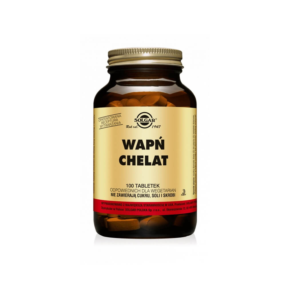 Calcium-Aminosäure-Chelat 100 Tabletten SOLGAR 主图