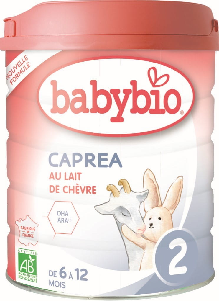 Ziegenmilch, nächste 6 bis 12 Monate BIO 800 g BABYBIO