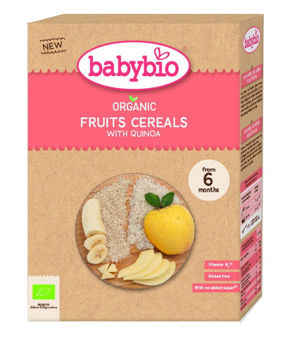 Getreidebrei mit Früchten ab 6 Monaten glutenfrei BIO 200 g BABYBIO