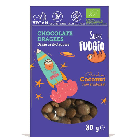 Schokoladen-Dragees BIO 80 g SUPER FUDGIO