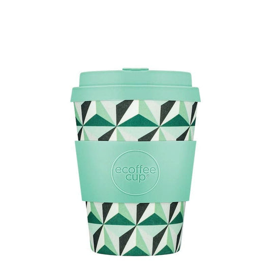 Bambus- und Maisfaser Becher von ECOFFEE CUP, 350 ml, umweltfreundlicher Coffee-to-Go-Becher mit nachhaltigem Design