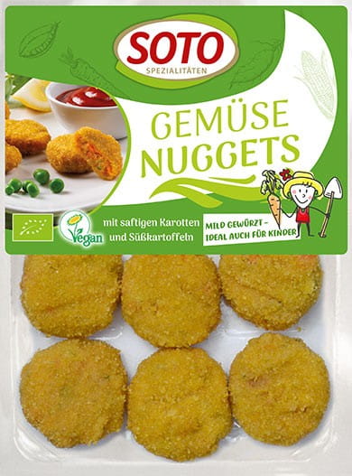 Vegetarische Nuggets BIO 150 g SOTO