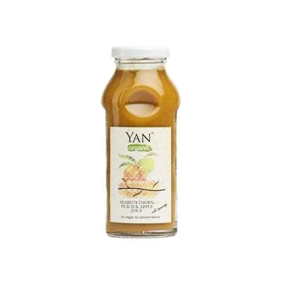 Sanddornsaft mit Pfirsich und Apfel BIO 250 ml - YAN