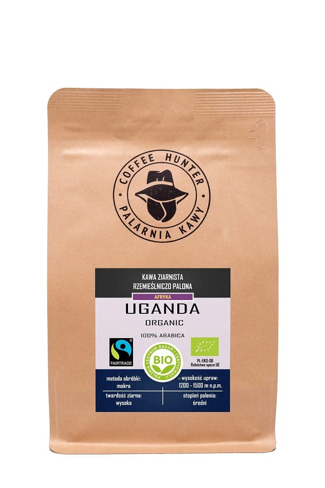 Arabica-Kaffeebohnen 100% Uganda Fairtrade BIO 250 g - COFFEE HUNTER Hauptbild