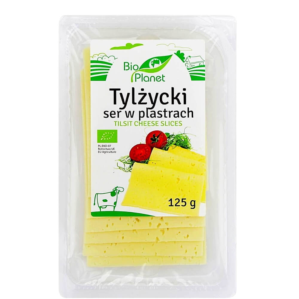 Tilsit-Käse, Scheiben 125 g - BIO PLANET