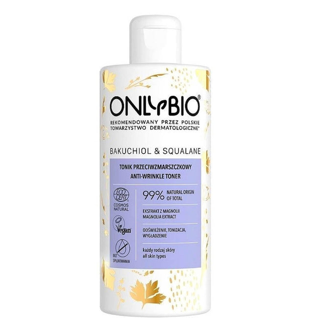 Anti-Falten-Gesichtstonic Bakuchiol und Squalane Eco 300 ml - NUR BIO Hover Image