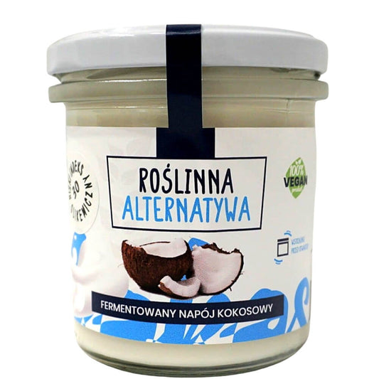 Gesundes Kokosnuss-Dessert von HEALTHY SEEDS, 300 g, natürlich fermentiert, cremige Konsistenz, nährstoffreich und lecker.