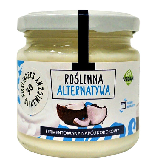 Natürlich fermentiertes Kokosnuss-Dessert von Healthy Seeds, 160 g, mit gesunden Samen, cremige Konsistenz, nährstoffreich
