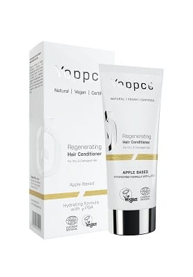 Conditioner für trockenes und geschädigtes Haar von YAPPCO, regenerierende Pflege in 200 ml Flasche, um Haar zu stärken.