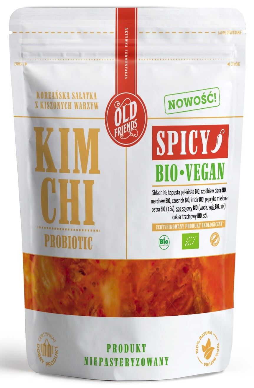 Kimchi vegan scharf BIO 250 g - ALTE FREUNDE