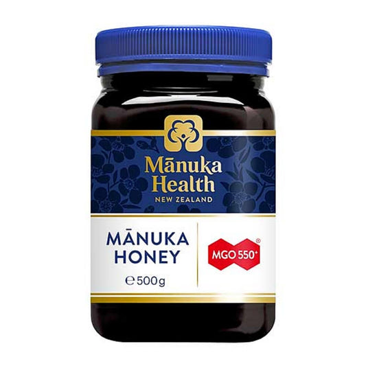 Manukahonig von Manuka Health New Zealand, 550 + 500g, echtem Manukahonig in Glasbehälter, natürliche Honigqualität