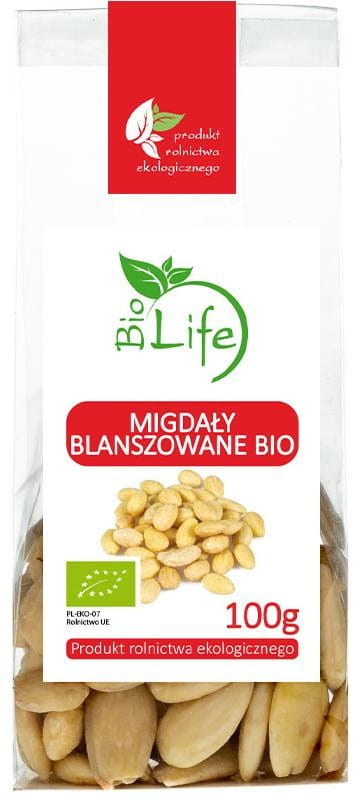 Blanchierte Mandeln 100g EKO BIO LIFE