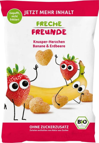 Maischips für Kinder Banane Erdbeere 30g ECO ERDBAR