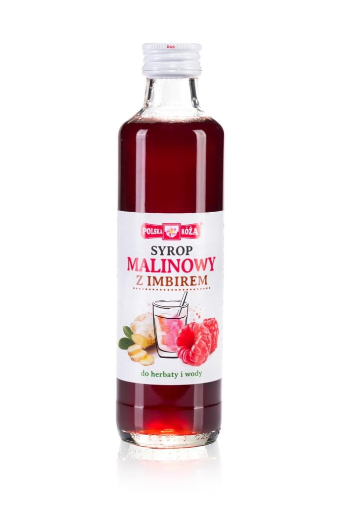 Himbeersirup mit Ingwer 315g POLSKA RÓŻA