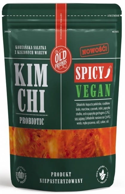 Kimchi vegan scharf Doypack 250 g ALTE FREUNDE