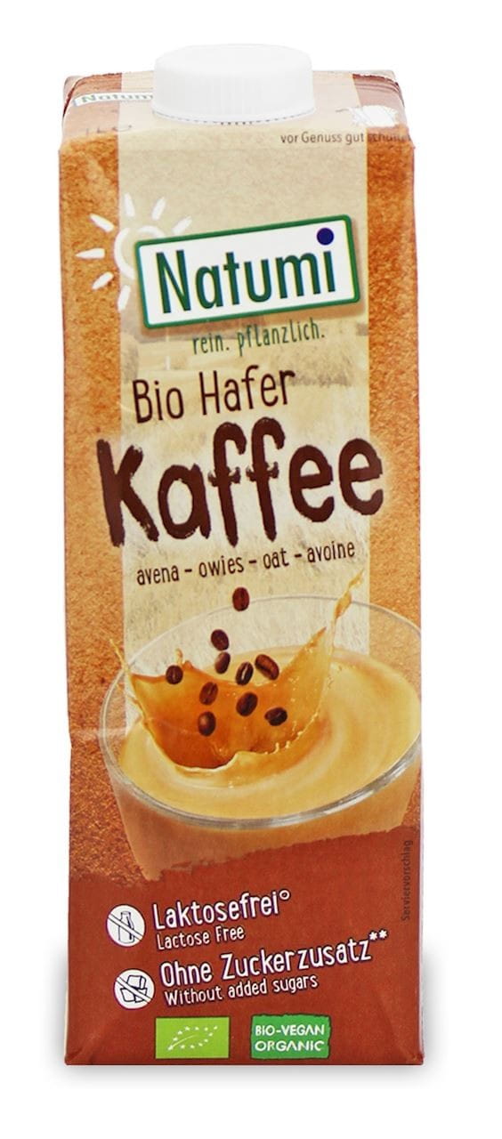 Haferdrink mit Kaffeegeschmack ohne Zuckerzusatz BIO 1000 ml - NATUMI Fő kép