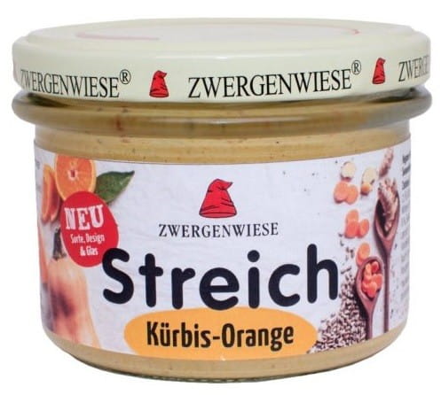 Gemüsepaste mit Kürbis und Sonnenblume glutenfrei BIO 180 g - ZWERGENWIESE