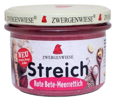 Sonnenblumen-Meerrettich-Randenpaste glutenfrei BIO 180 g - ZWERGENWIESE