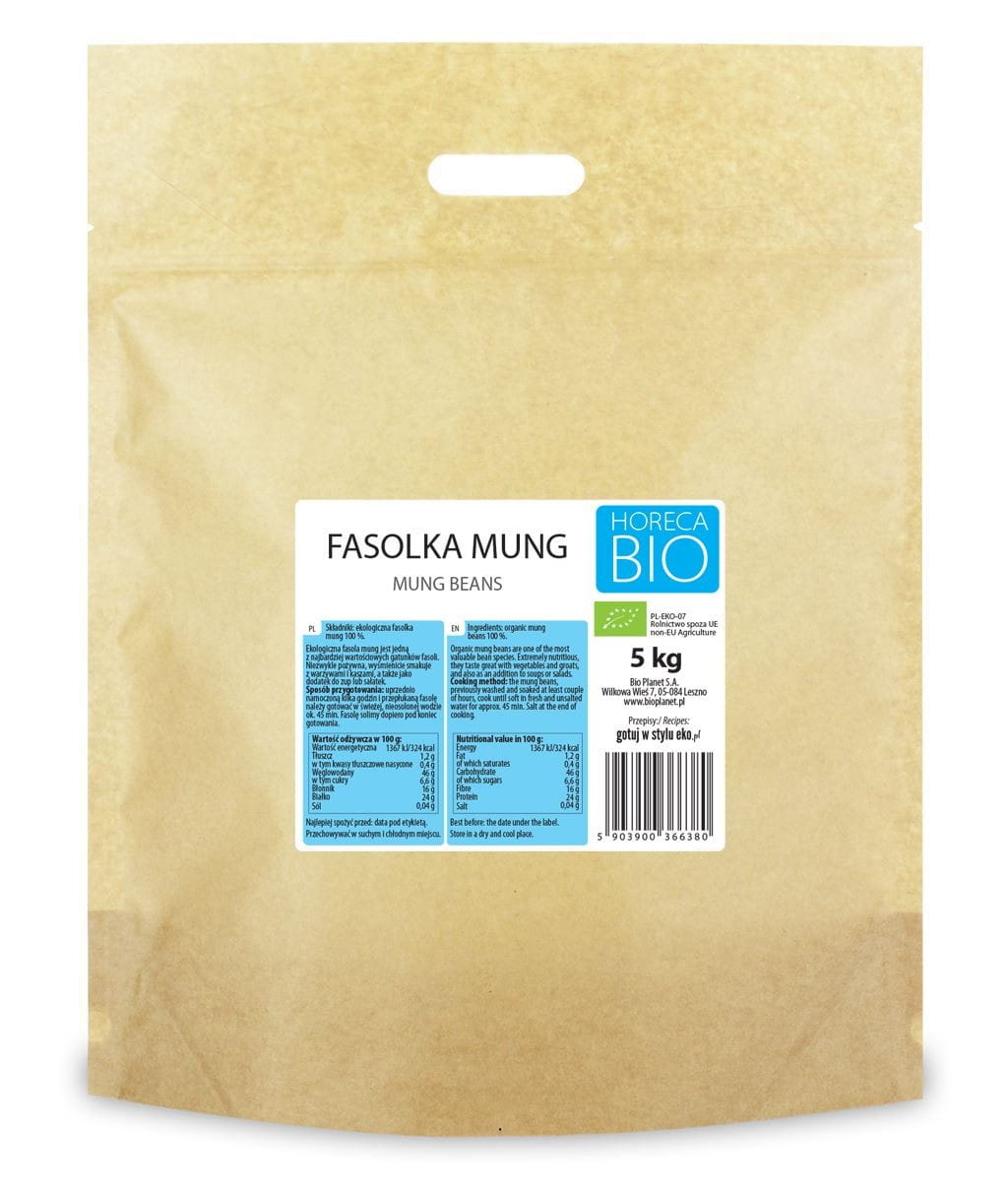 BIO Mungobohnen 5 kg - HORECA Image principale du produit