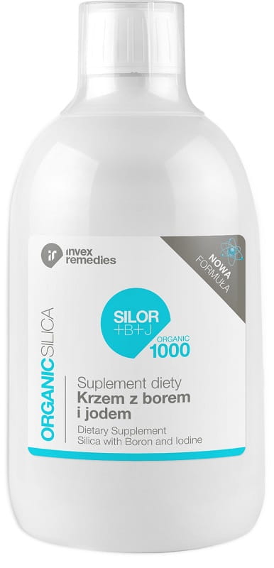 Silica mit Bor und Jod Silor + b + j 500ml INVEX REMEDIES Hover Image