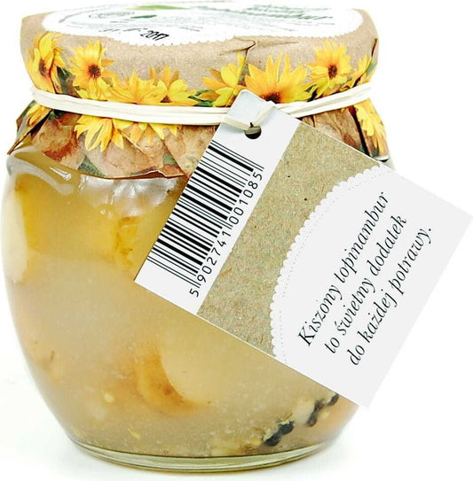 Eingelegter Topinambur BIO von DARY NATURY in 490 g Glas, naturbelassen und biologisch angebaut