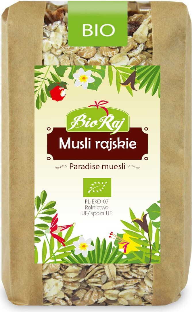 Müsli Rajskie BIO 300 g - BIO-PARADIES