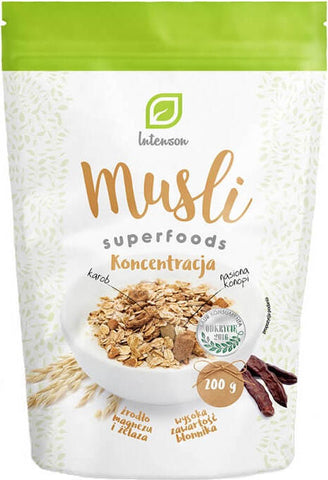 Hafermüsli + Konzentration 200g INTENSON