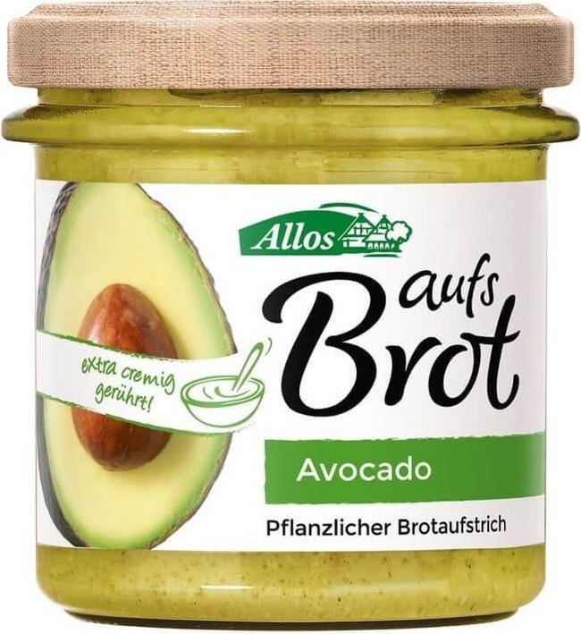 Avocadocremepaste glutenfrei BIO 140 g - ALLOS Hover Image
