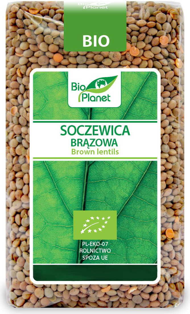 Braune Linsen BIO 500 g - BIO PLANET Image principale du produit